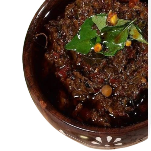 Spicy Gongura Vegetable Pickle - Mustard Oil Based, Spicy & Tasty Flavor | Granulated Texture, Sour & Spicy Taste, 6 Months Shelf Life
