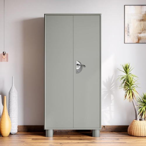 Steel Almirah - Durable High Strength Steel Design | Stackable Indoor Furniture, Indian Style
