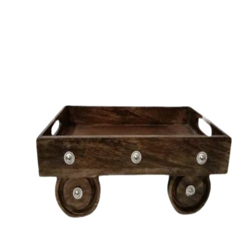 Wooden Serving Trolley Tray