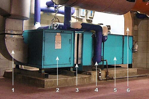 Air Handling Unit - Air Flow Capacity: 100 Liter (L)