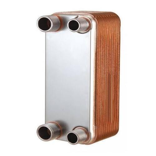 Brazed Plate Heat Exchanger - Color: Steel