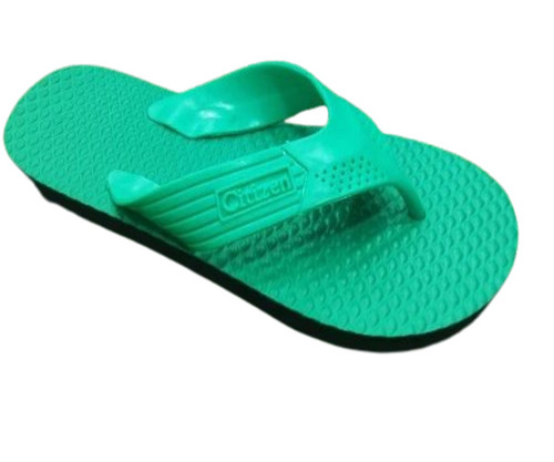 Men Plain Rubber Slipper