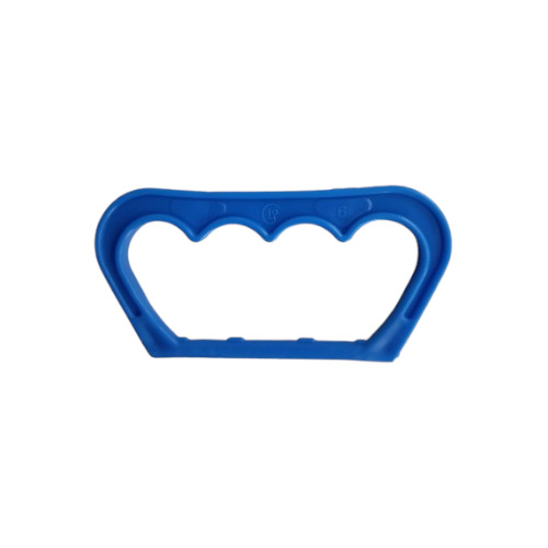 Plastic Grip Handle - Rigid Plastic Material, Blue Color | Rust Proof, Sturdy, Commercial Grade Plastic Tin Containers Grip Handle