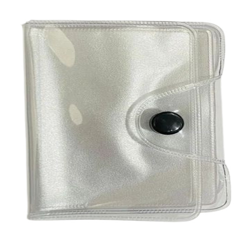 PVC Business Card Holder - 6x4 Inch Rectangular Design | Durable, Plain and Printed Pattern, Ideal for ID Card Holding