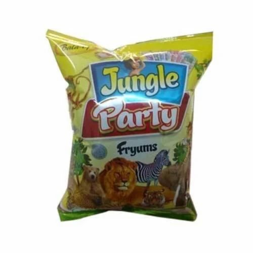 Snack Packaging Pouches - Multi Color Printed Plastic | Durable, Versatile Snack Packaging Material for All Your Snacking Needs