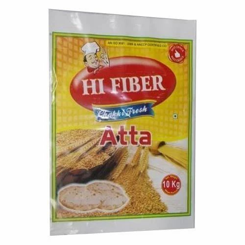 Wheat Flour Packaging Bag - LDPE Material, Multi Color, Printed Design | Durable and Eco-Friendly Solution