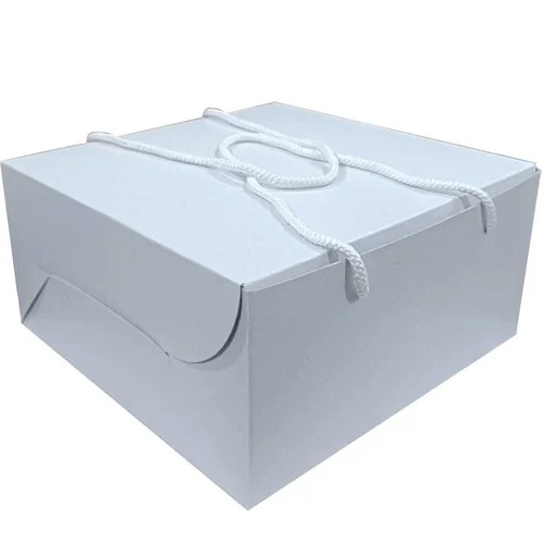 White Rope Cake Box (1 Kg)