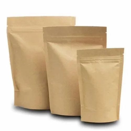  Kraft Paper Stand Up Pouch