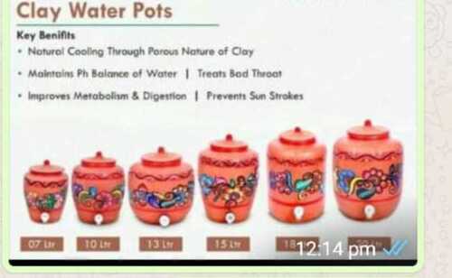 clay water pots