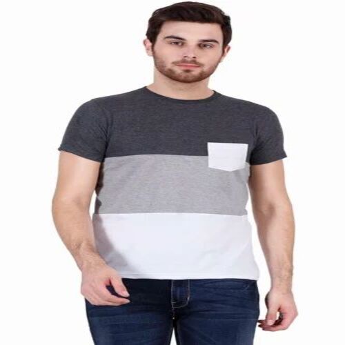 Grey Round Neck T Shirt Uniform