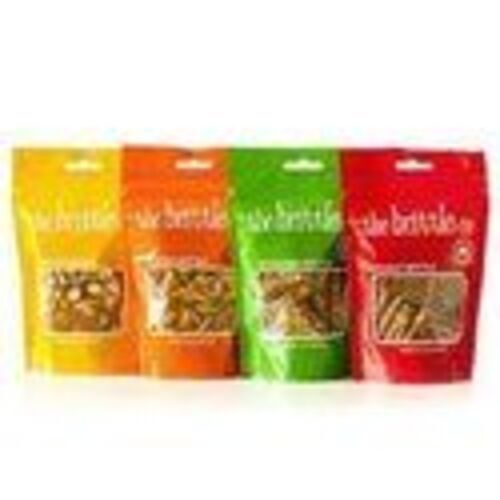 Multicolor Stand Up Zipper Pouches - Printed Plastic Material , Multicolor Design for Versatile Packaging Solutions