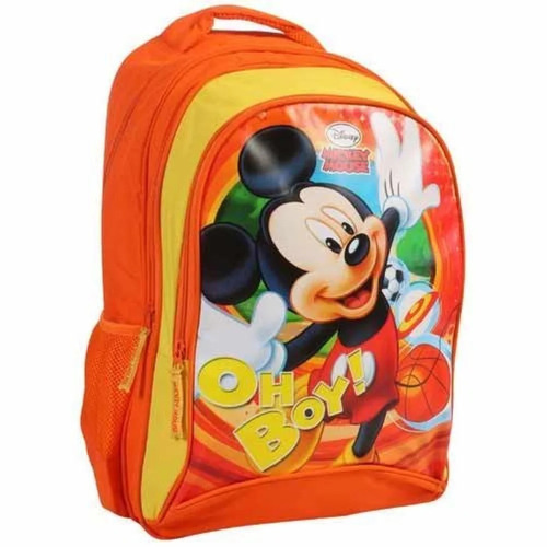 Polyester Printed School Bag, For Casual Backpack