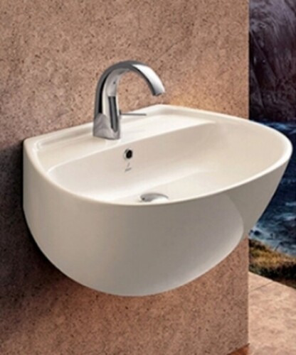 Wall Hung Basin  - Color: White