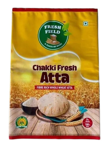 Wheat Flour Packaging Bag - LDPE Multi Layer Printed Pillow Pouch | Multi Color, Rotogravure Printing Technique