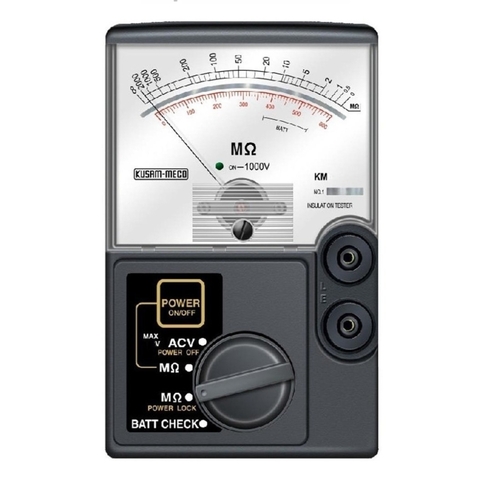 Analog Resistance Meter - Color: Black