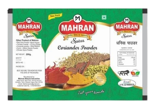 Coriander Powder Packaging Pouch