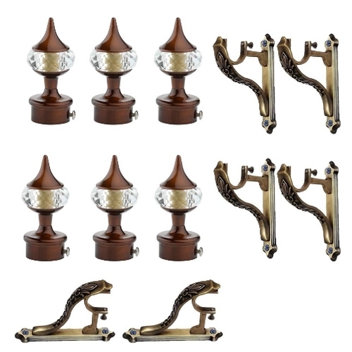 Fancy Curtain Brackets