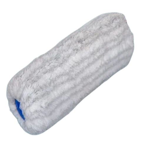 Padded Paint Roller - Round White Durable Brush, 250 mm Easy to Operate