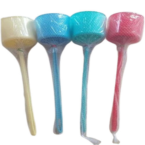 Round Toilet Brush With Stand - PVC and Nylon, Soft Bristle Stiffness , Multicolor Design, Easy to Clean for Efficient Toilet Cleaning