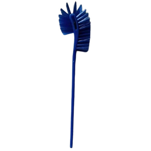 Toilet Cleaning Brush - PVC with Nylon Bristles | Soft Blue Bristle, Easy to Clean, Ideal for Efficient Toilet Maintenance