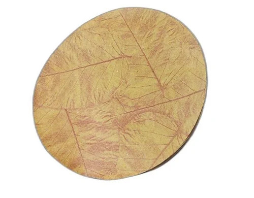 Brown Paper Plate Raw Material - Pattern Type: Smooth