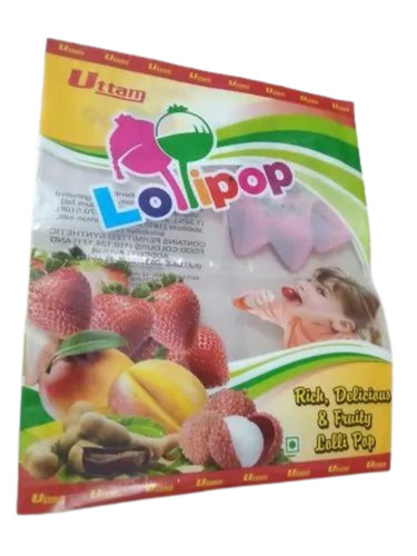 Confectionery Packaging Pouch - Plastic, Printed Pattern, Multi Color | Ideal for Sweet Treats & Snacks, Durable and Flexible Design