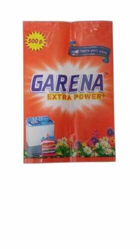 Detergent Powder Packaging Pouch - PET Material, Multi Layer Lamination, Multi Color Printed Pattern | Rotogravure Pouch Packaging