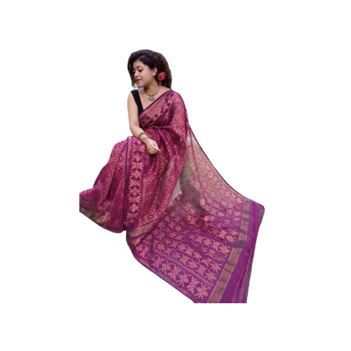 Eye Catching Look Ladies Jamdani Sarees