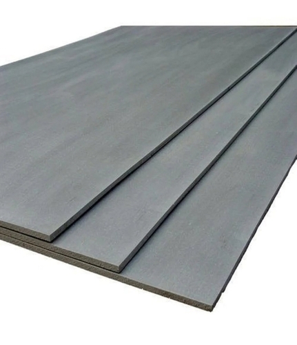 Fiber Cement Boards - 6 mm Thickness, Gray Color, Plain Pattern | Commercial Use, Multipurpose Application, Various Sizes Available