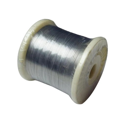 Heating Wire - Silver Round, 1200Â°C Max Temp, 1-5 mm Thickness | Industrial Use, Plain Pattern, All Size Compatibility