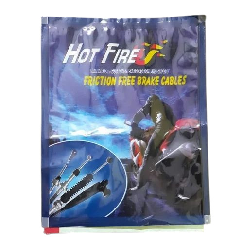 Industrial Spare Parts Packaging Pouch - Double Layer Lamination, Matte Finish, Multi Color, Zipper Closure, 3mm Thickness
