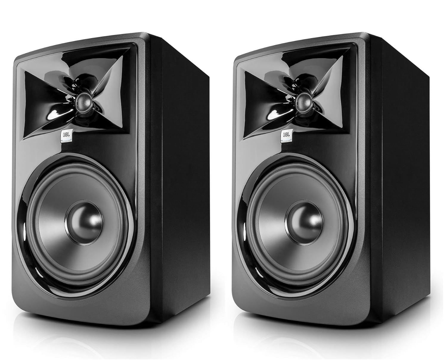 Jbl 308p Mkii Next-Generation 8" 2-Way Powered Studio Xlr Monitor Woofer Speakers