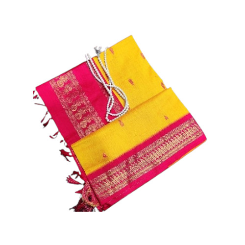 Ladies Gadwal Cotton Saree