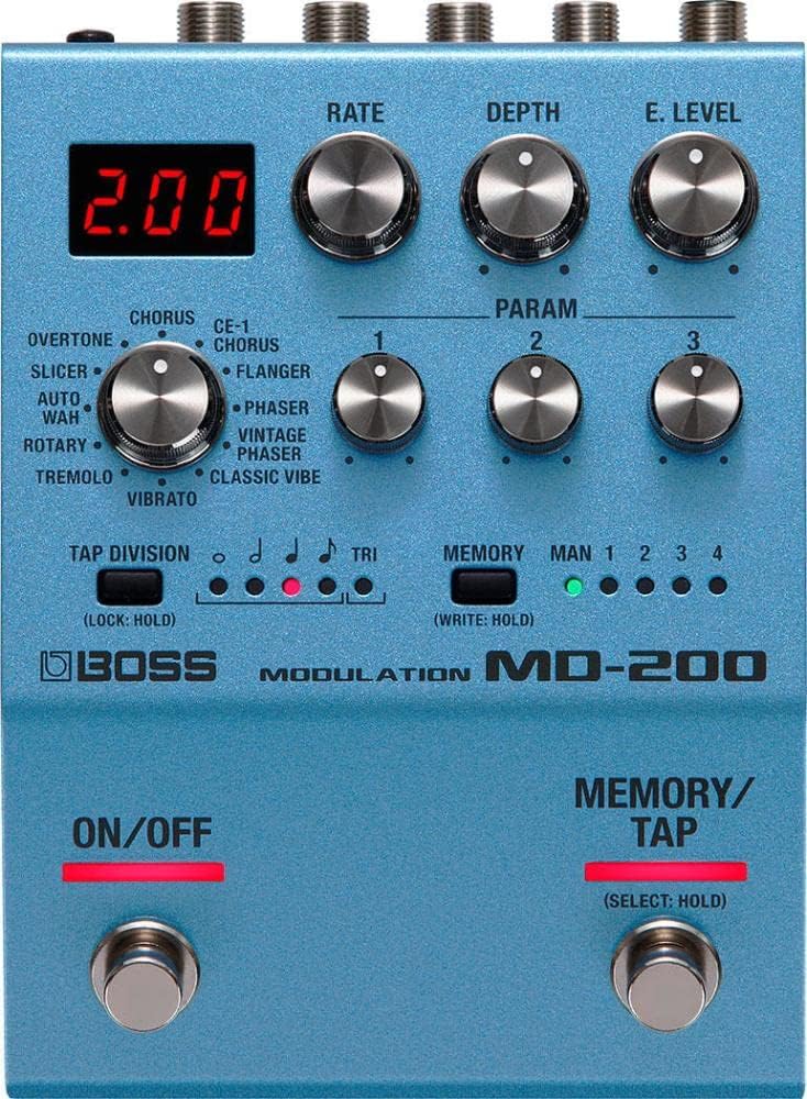 Boss Md-200 Modulation Pedal Musical Instruments