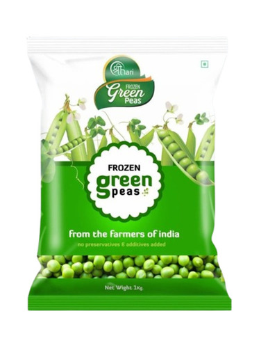 Frozen Green Peas Packaging Pouch