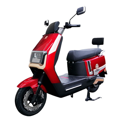 Hot Selling Electric Motorcycle E-Scooter with Red Color and 100km Driving Range with Lithium Battery and Lead Acid Battery 