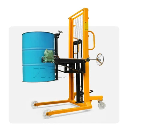 Hydraulic Drum Lifter Cum Tilter  - Color: Yellowblack