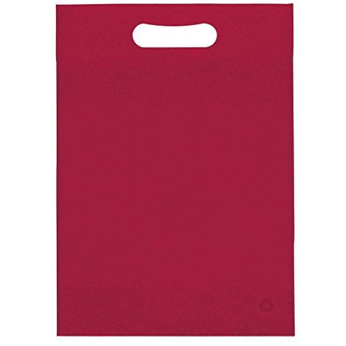 Non Woven Carry Bag - Durable Non Woven Fabric Customized Size D-Cut Handle Hot-Transfer Printing | Ideal for Apparel as Gift Bag