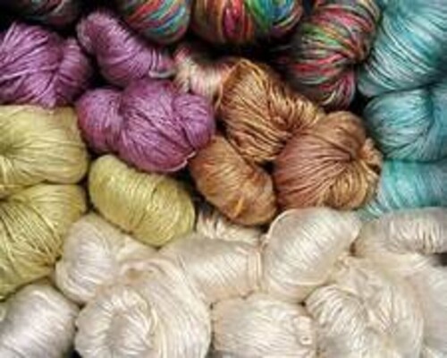 Silk Yarn - High Tensile Strength Fine/Medium/Thick Twist | Natural and Dyed Options Excellent Elasticity Soft and Lustrous Finish