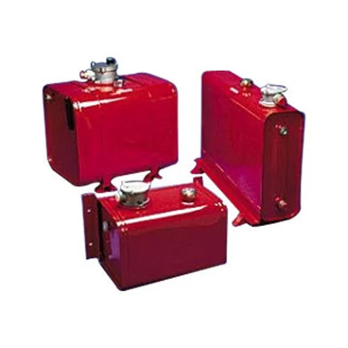 Industrial Tank Fabrication Services - Round Shape, Polished Finish | All Sizes, New Red Color, Plain Pattern, Fine Finishing