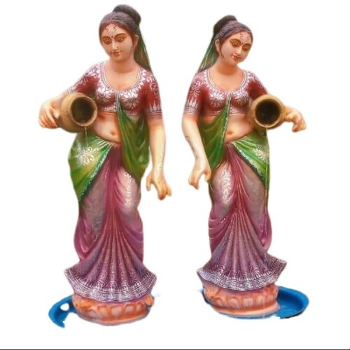 Water Fountain Lady - Color: Multi Color
