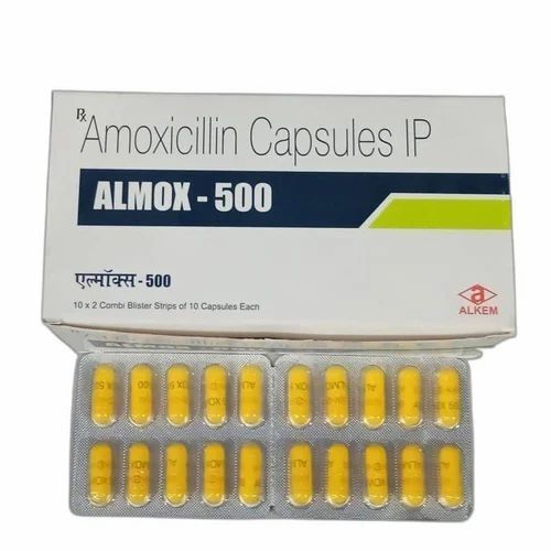 Almox 500 Capsules Amoxicillin