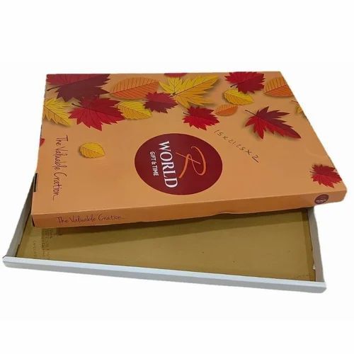 Garment Packaging Box - 120 GSM Virgin Kraft Paper, 16 x 10 x 4 Inch Rectangular, Brown, Single Wall 3 Ply Corrugated Design, Laminated Surface Coating