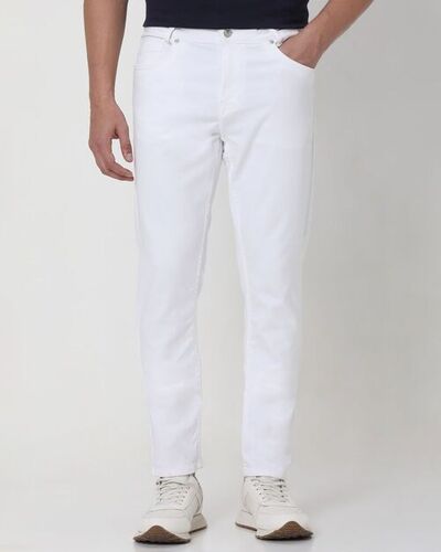 Mens White Jeans