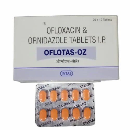 Oflotas-Oz Tablets Ip Ofloxacin