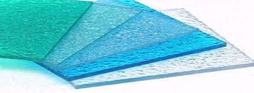 Polycarbonate Sheets - 2.3-12mm Thickness Standard Size | Durable Temper Proof High Strength Rough Pattern Rectangular Shape