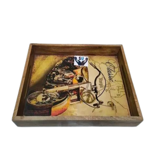 Printed Wooden Serving Tray