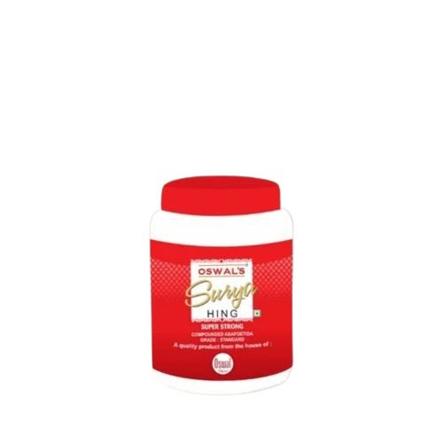 Oswal Organic Hing Powder - 100g Container | Good Quality, Dried Form, 12 Months Shelf Life