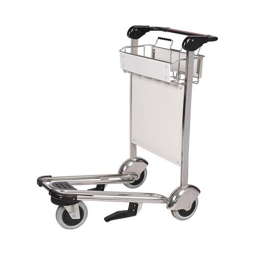 Airport Luggage Trolley - Stainless Steel Durable & High Strength Design | Ideal for Airport Use
