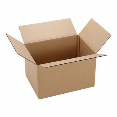 Brown Corrugated Paper Packaging Box